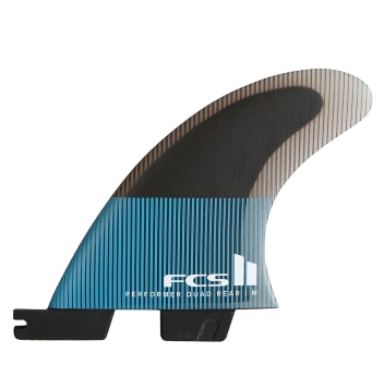 FCS II PERFORMER PC TRI FIN SET TRANQUILL BLU