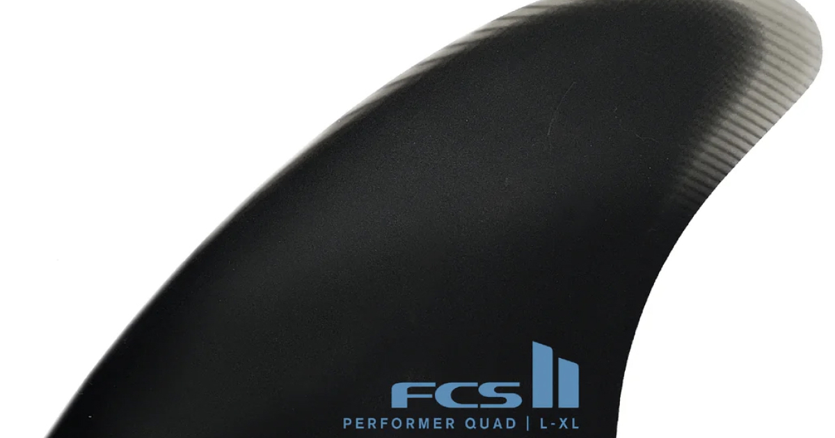 FCS II Performer Quad Split Keel Quad Fin Set - Shop Online