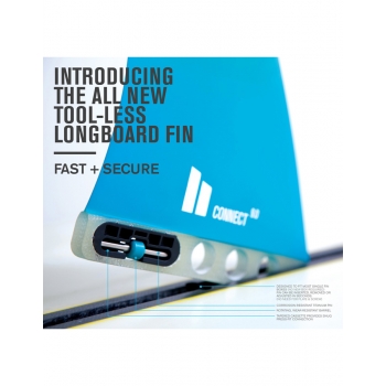 DOLPHIN GLASS FLEX 9'0" LONGBOARD FIN