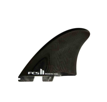 FCS II PINNE MODERN KEEL PG TWIN FIN BLACK