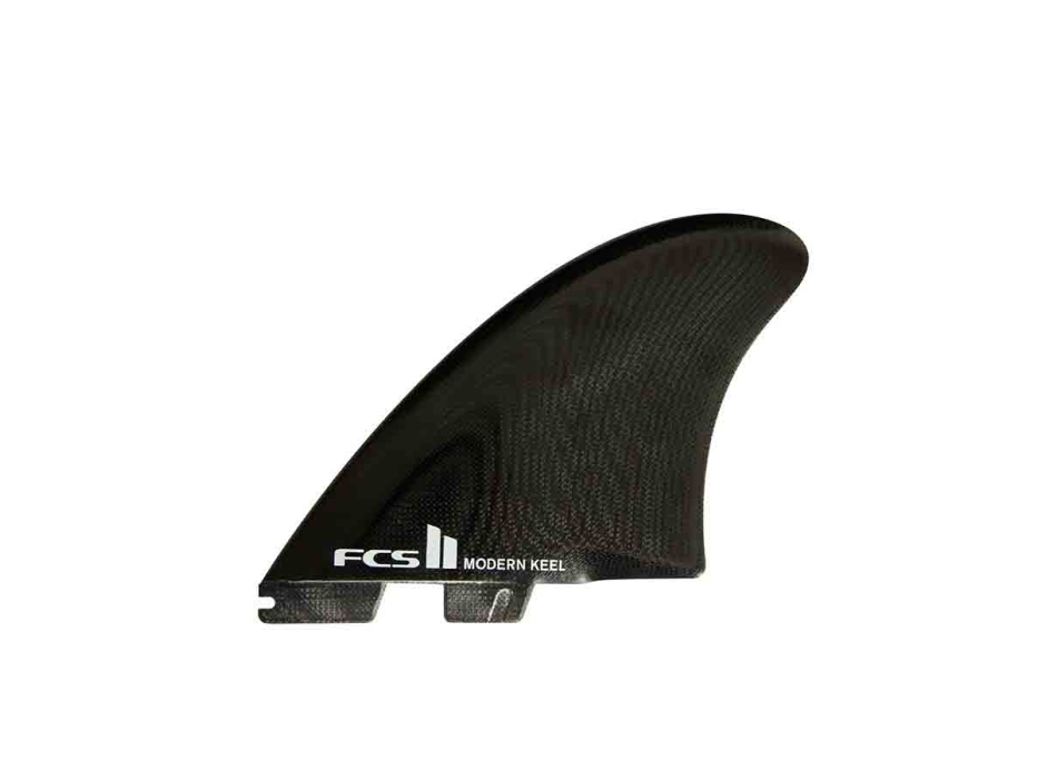 FCS II PINNE MODERN KEEL PG TWIN FIN BLACK