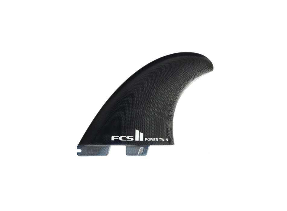FCS II POWER TWIN FIN BLACK
