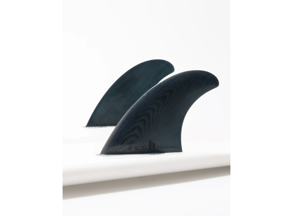 FCS II POWER TWIN FIN BLACK