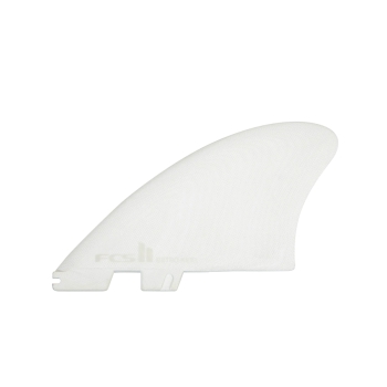 FCS II RETRO KEEL TWIN FINS WHITE
