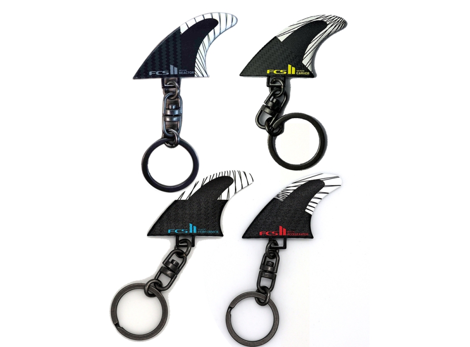 FCS II FIN KEY RINGS NEW