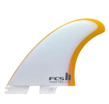 FCS II POWER TWIN FIN SET L-XL MANGO