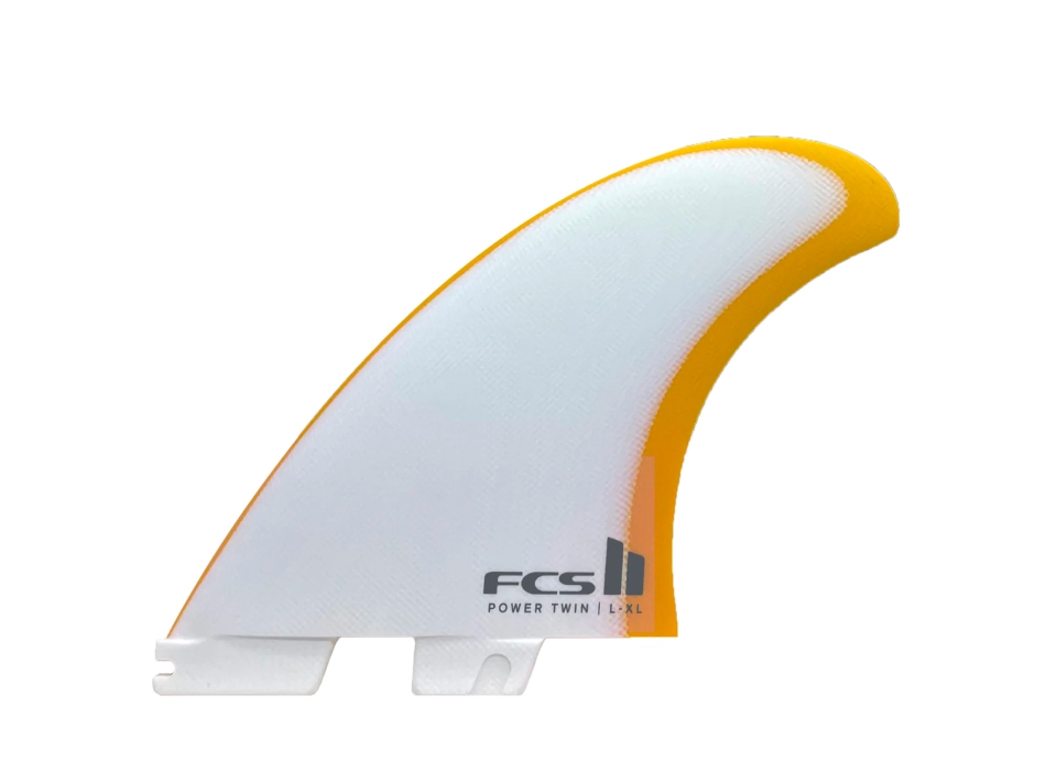 FCS II POWER TWIN FIN SET L-XL MANGO