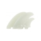 FCS II POWER TWIN PG + 1 XLARGE CLEAR RETAIL FINS