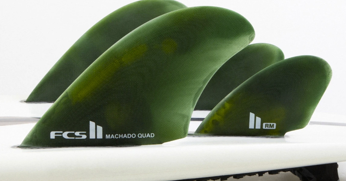 FCS II Rob Machado Seaside Quad Fins 
