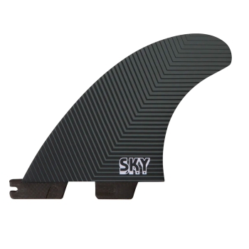 FCS II SKY BROWN TRI FIN SET