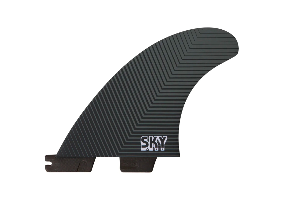 FCS II SKY BROWN TRI FIN SET
