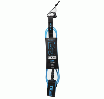 LEASH FCS 5' COMPETITION ESSENTIAL DOUBLE SWIVEL 5,5MM