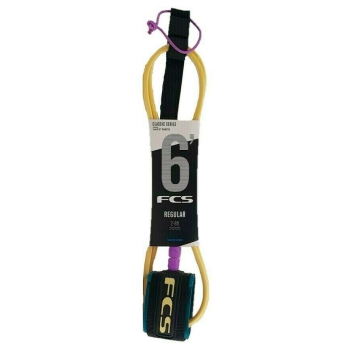 FCS LEASH 6'0" REGULAR CLASSIC SERIES 7MM