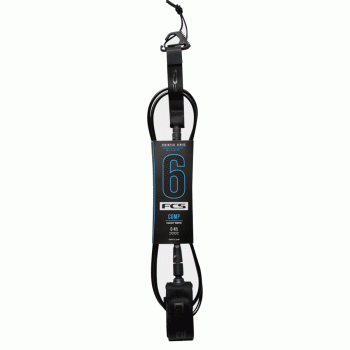 LEASH FCS 6' COMPETITION ESSENTIAL DOUBLE SWIVEL 5,5MM