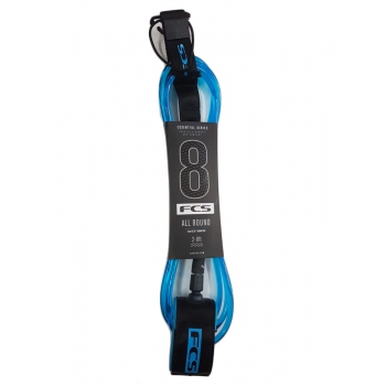 FCS ALL ROUND ESSENTIAL LEASH 8'
