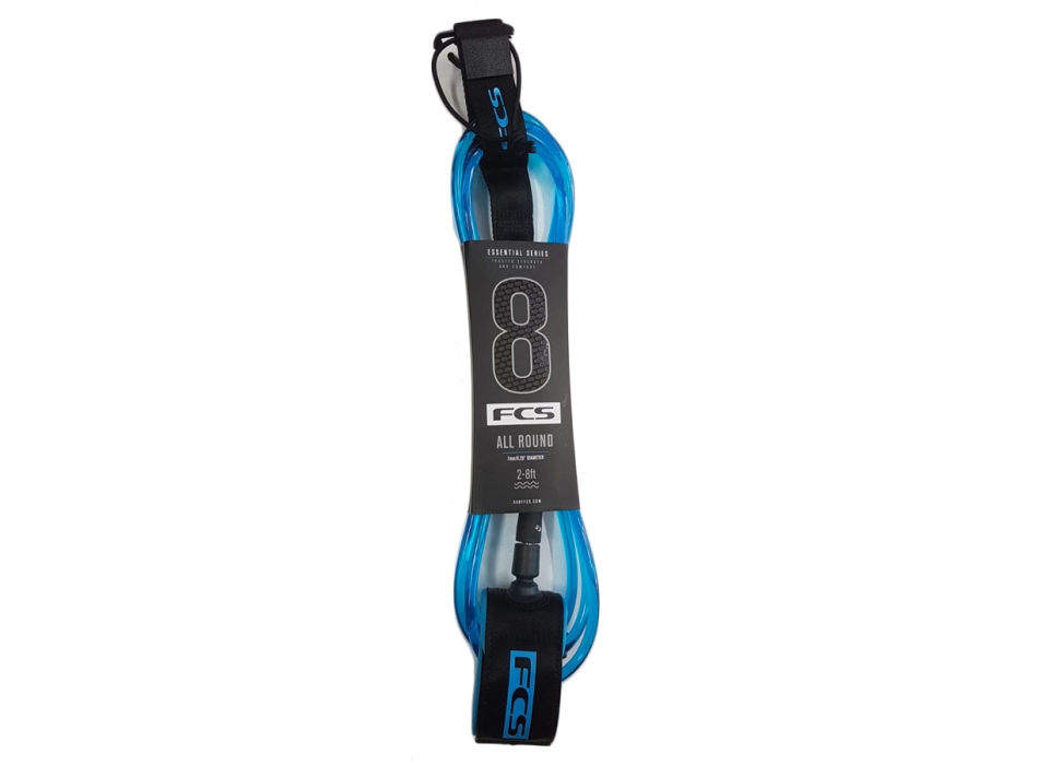 FCS ALL ROUND ESSENTIAL LEASH 8'