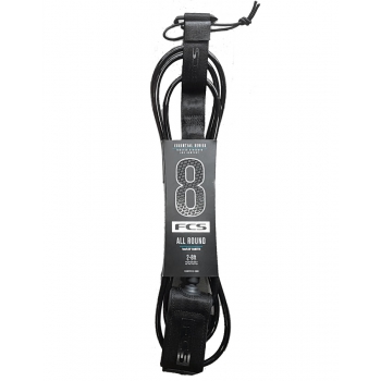 FCS ALL ROUND ESSENTIAL LEASH 8'