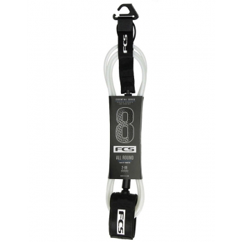 FCS ALL ROUND ESSENTIAL LEASH 8'