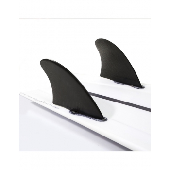 FCS II PINNE MODERN KEEL PC TWIN FIN WHITE