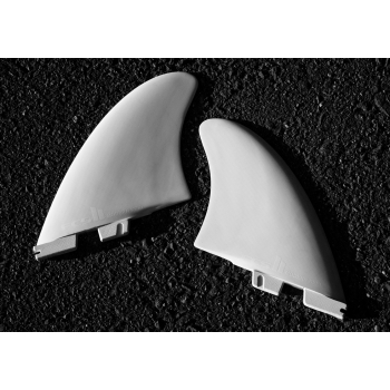 FCS II PINNE MODERN KEEL PC TWIN FIN WHITE