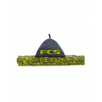 FCS SURFBOARD COVER STRETCH SHORTBOARD 6'0" ICE YELLOW