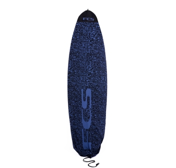FCS SURFBOARD COVER STRETCH FISH/FUNBOARD 7'0' STONE BLUE