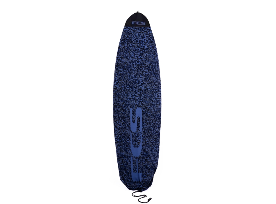FCS SURFBOARD COVER STRETCH FISH/FUNBOARD 7'0' STONE BLUE