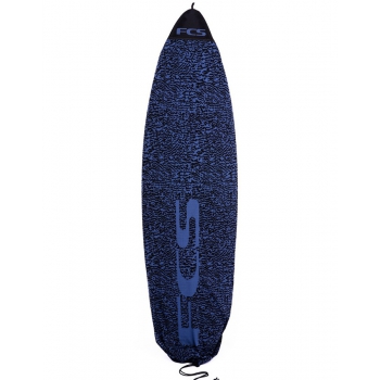 FCS SURFBOARD COVER STRETCH FISH/FUNBOARD 7'6'' STONE BLUE