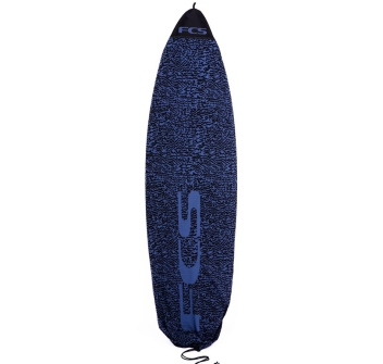 FCS SURFBOARD COVER STRETCH FISH/FUNBOARD 7'6'' STONE BLUE