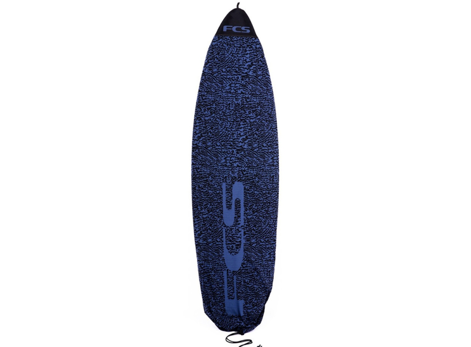 FCS SURFBOARD COVER STRETCH FISH/FUNBOARD 7'6'' STONE BLUE