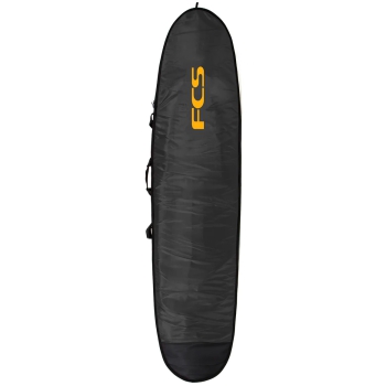 FCS SURFBOARD COVER SINGLE 10'0" LONGBOARD CLASSIC BLACK MANGO
