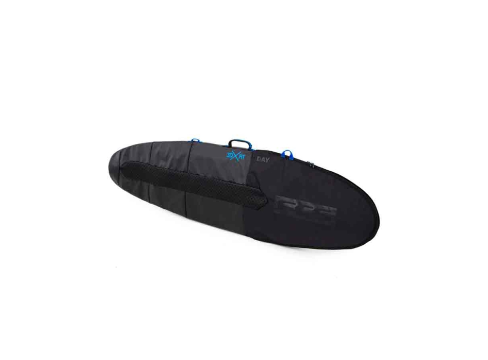 FCS SURFBOARD COVER SINGLE 5'6'' DAY FUNBOARD 3DXFIT BLACK