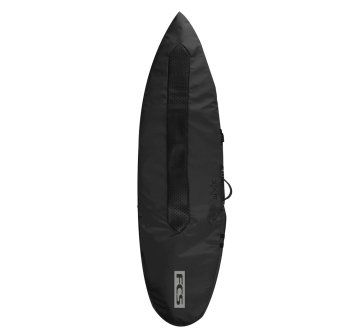 FCS SURFBOARD COVER SINGLE 6'0" 3DXFIT DAY ALL PURPOSE BLACK