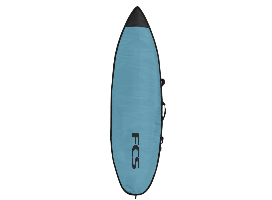 FCS SURFBOARD COVER SINGLE 6'0'' SHORTBOARD CLASSIC TRANQUIL BLUE