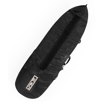 FCS SURFBOARD COVER SINGLE 6'3'' DAY FUNBOARD 3DXFIT BLACK