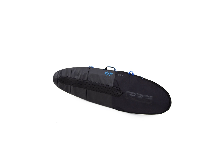 FCS SURFBOARD COVER SINGLE 6'3'' DAY FUNBOARD 3DXFIT BLACK