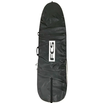 FCS SURFBOARD COVER SINGLE 7'0'' DAY FUNBOARD 3DXFIT BLACK WARM GREY