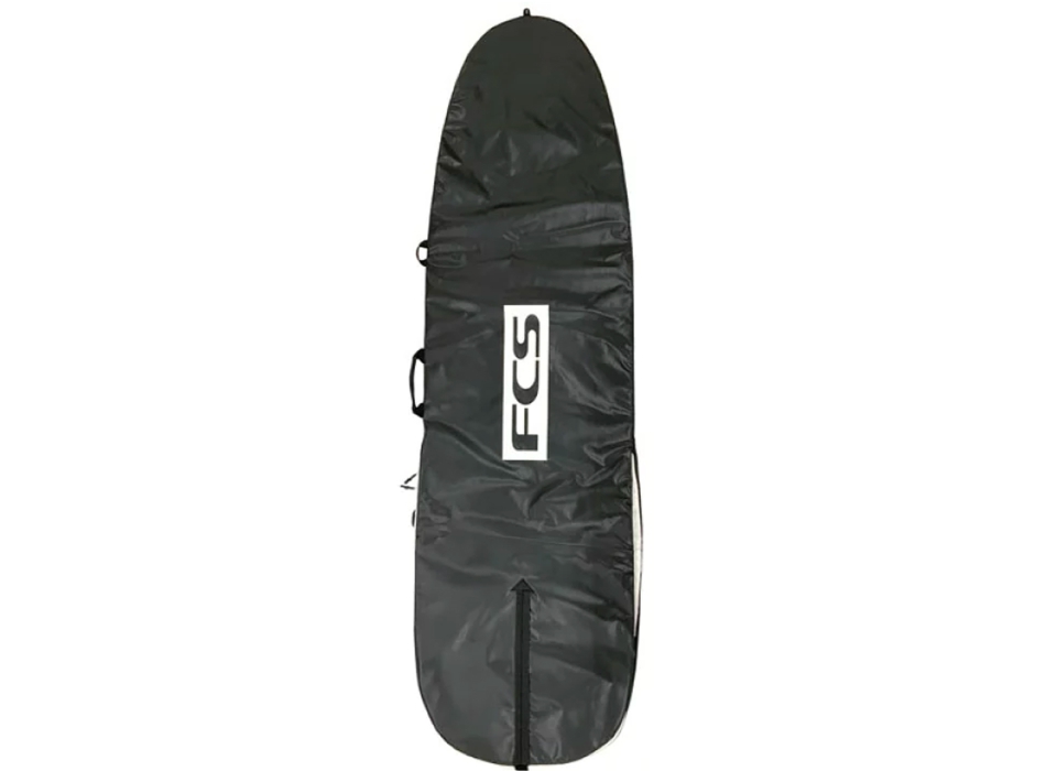 FCS SURFBOARD COVER SINGLE 7'0'' DAY FUNBOARD 3DXFIT BLACK WARM GREY