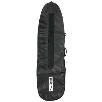 FCS SURFBOARD COVER SINGLE 7'0'' DAY FUNBOARD 3DXFIT BLACK WARM GREY