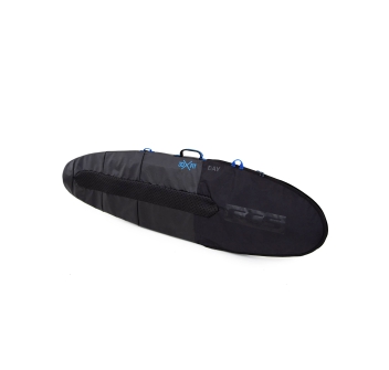 FCS SURFBOARD COVER SINGLE 8'0'' DAY FUNBOARD 3DXFIT BLACK