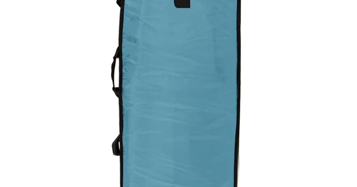 サーフィン・ボディボード FCS CLASSIC LONGBOARD COVER 10.0 FCS Classic Day Longboard 10'0 Surfboard Bag - Tranquil Blue