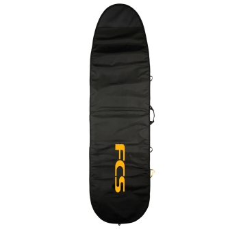 FCS SURFBOARD COVER SINGLE 9'6'' LONGBOARD CLASSIC BLACK MANGO