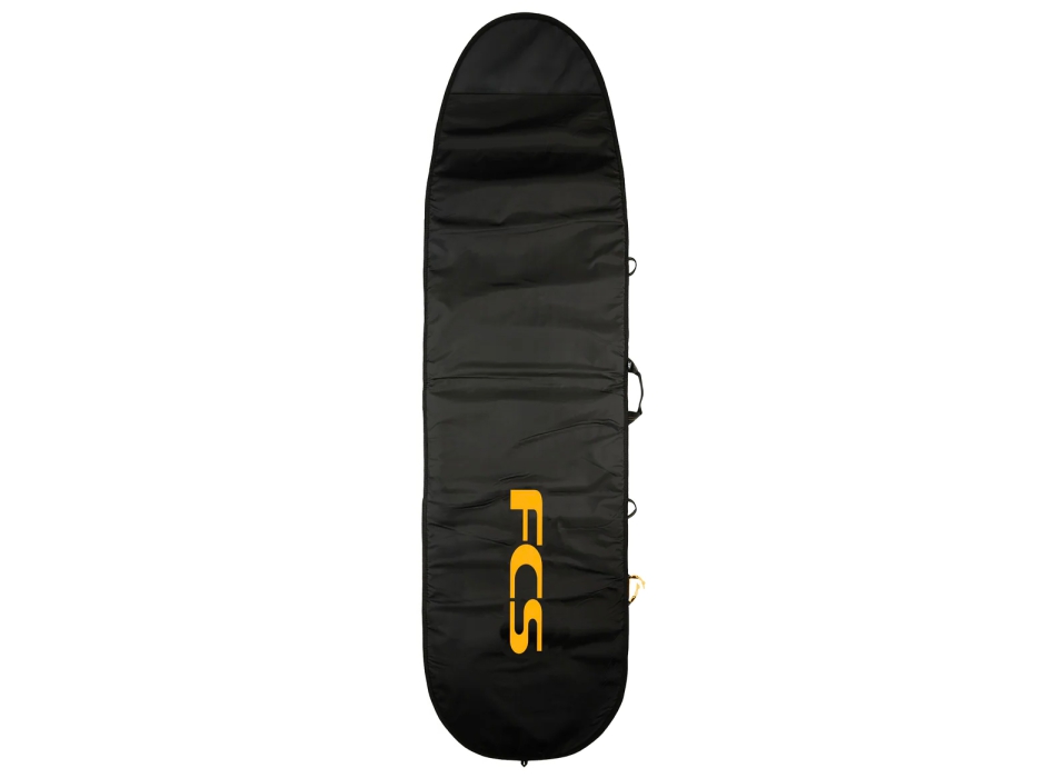 FCS SURFBOARD COVER SINGLE 9'6'' LONGBOARD CLASSIC BLACK MANGO