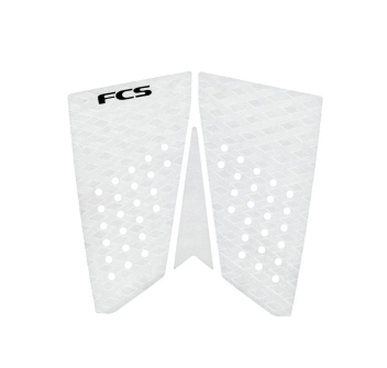 FCS T-3 FISH TRACTION PAD HYBRID BOARDS WHITE