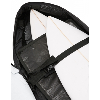 FCS TRAVEL 2 FUNBOARD 6'7" SURFBOARD COVER BLACK/GREY