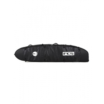 FCS TRAVEL 2 FUNBOARD 7'0'' SURFBOARD COVER BLACK/GREY