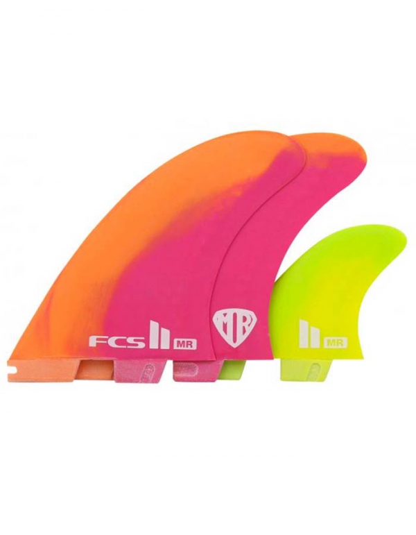 FCSII MR_MARK RICHARDS PC XL NEON SWIRL Twin fin set - Buy online