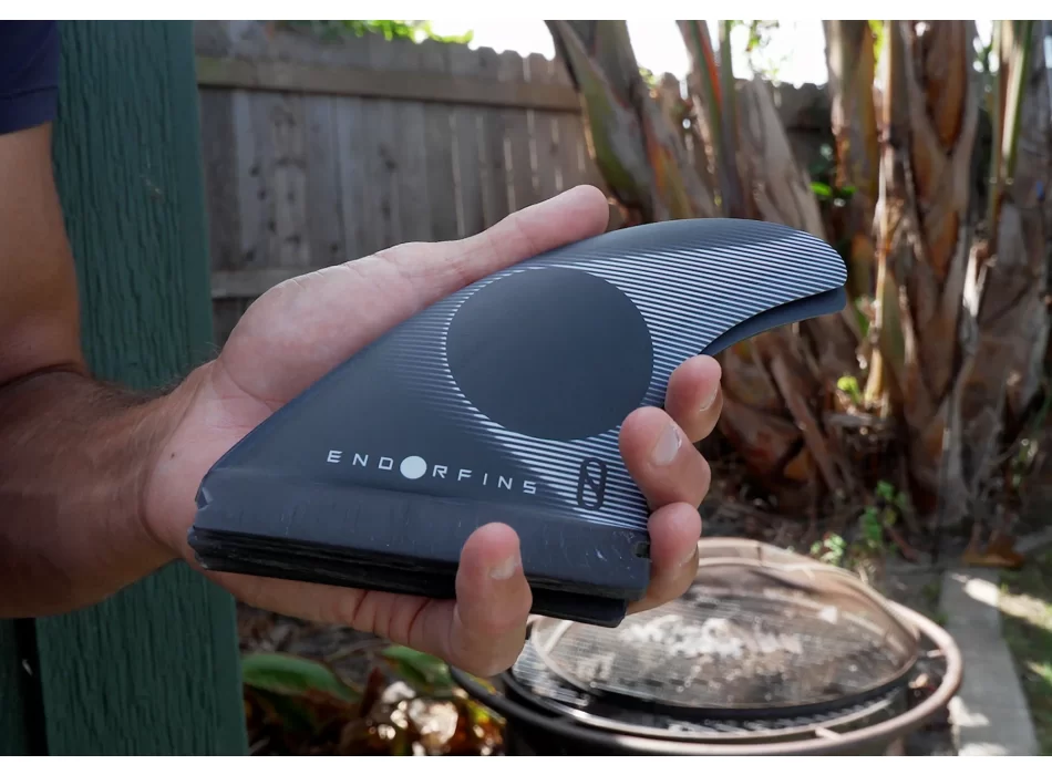 ENDORFINS PINNE KSR RAKE 3 FIN SET SINGLE TAB MEDIUM