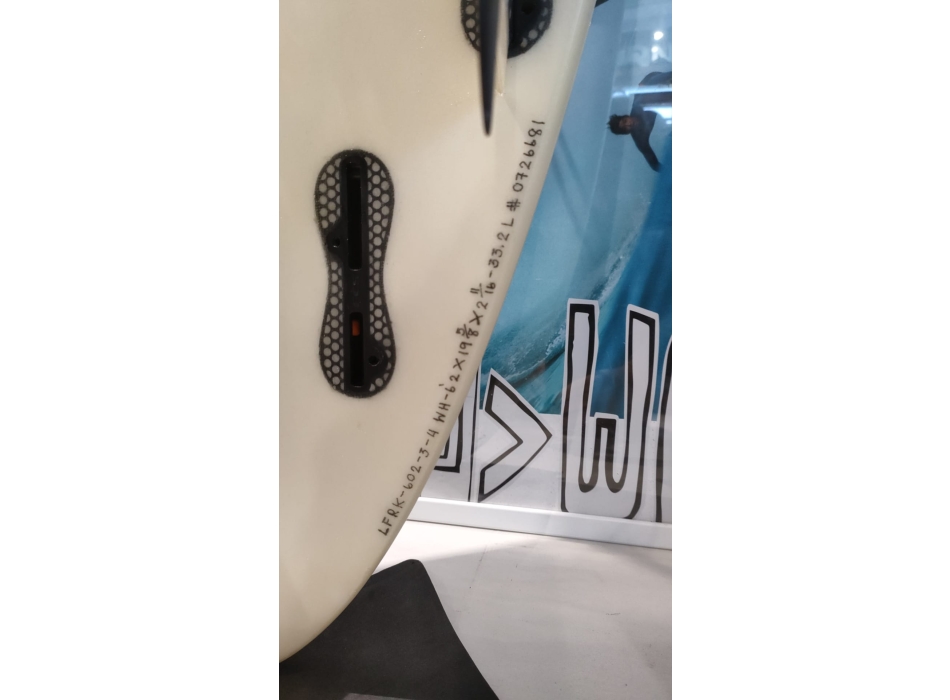 FIREWIRE FRK 6'0'' LFT SLATER DESIGNS FCSII + GRIP + BAG (SECOND HAND)