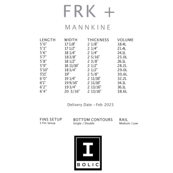 FIREWIRE FRK PLUS IBOLIC KELLY SLATER DESIGNS